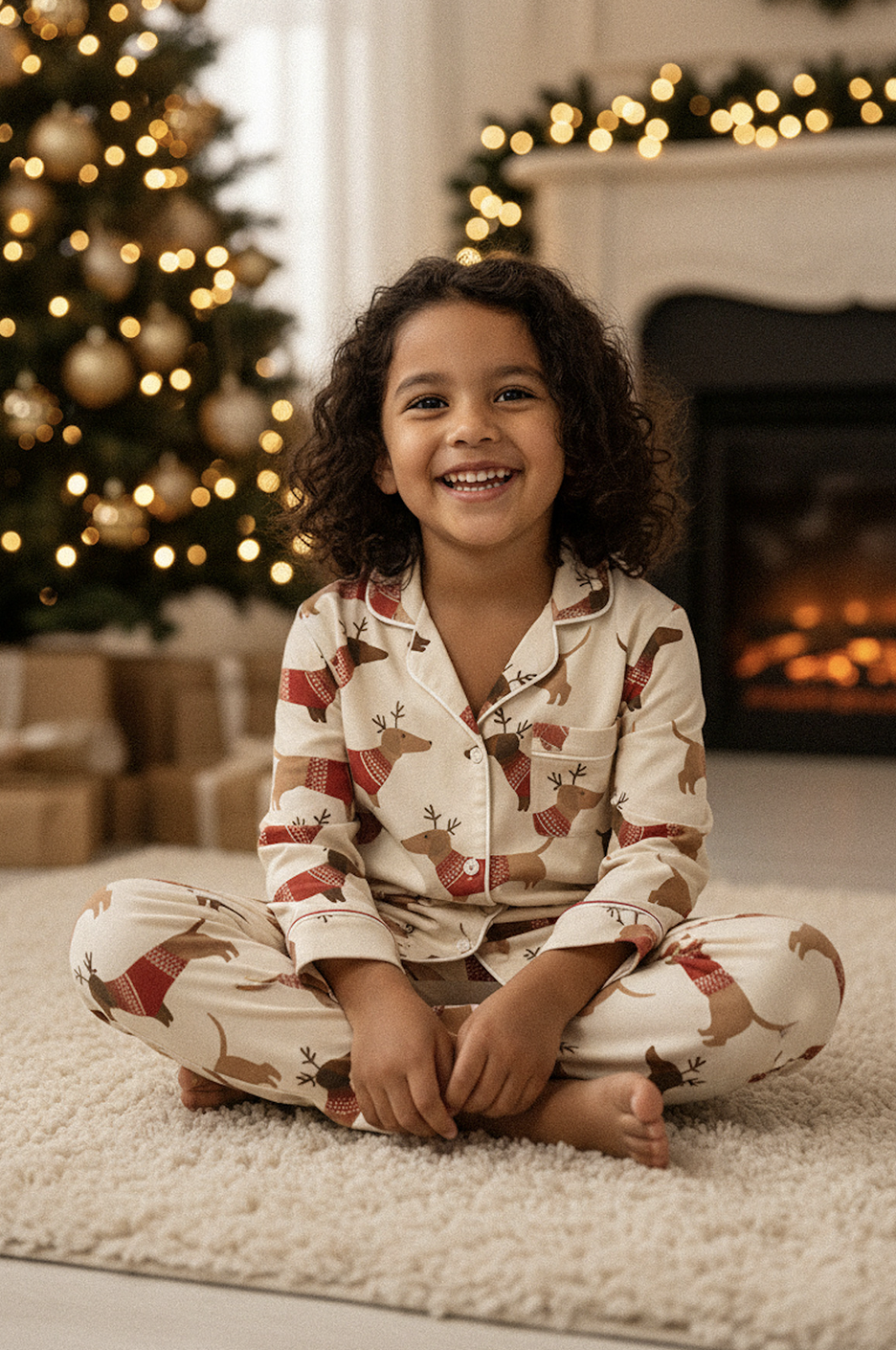 Salchirenos Kids manga larga y pantalón