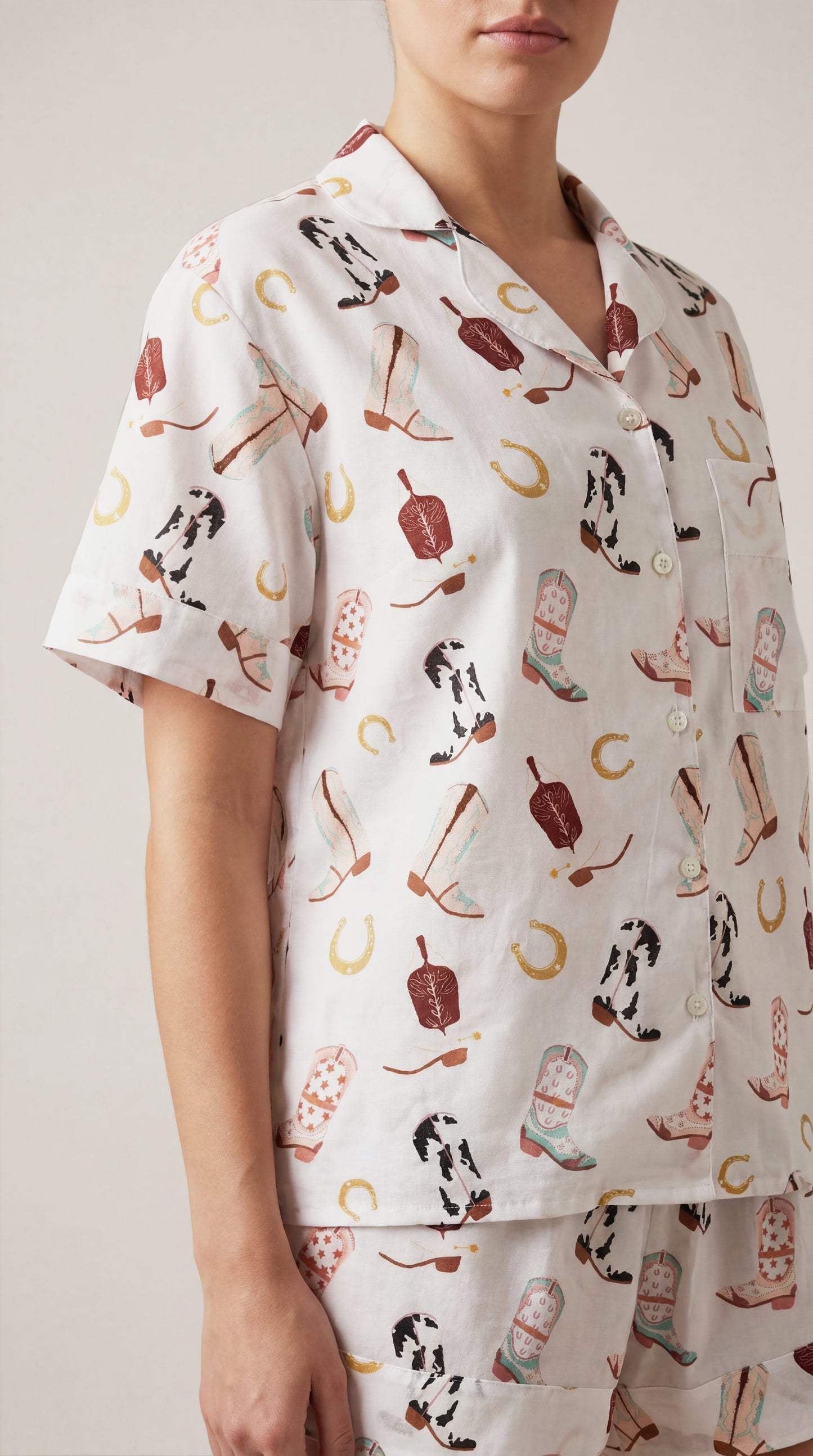 Set manga corta y short botas