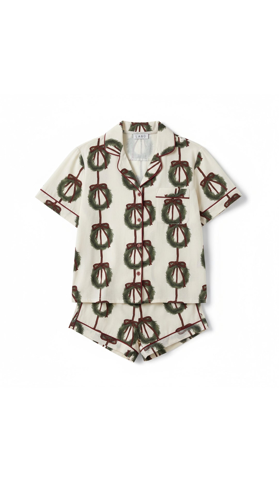 Guirnaldas manga corta y short