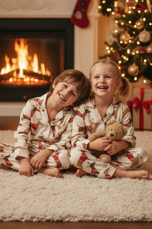 Salchirenos Kids manga larga y pantalón