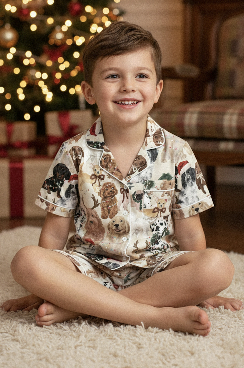 Sweet Dogmas Kids manga corta y short