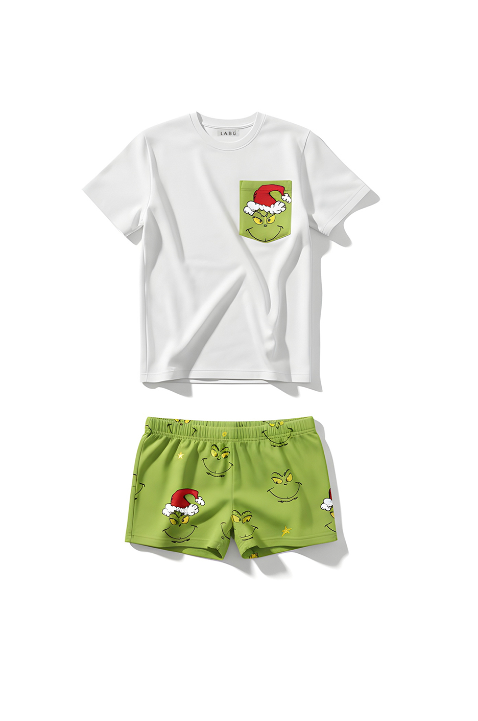 Grinch Kids camiseta y short