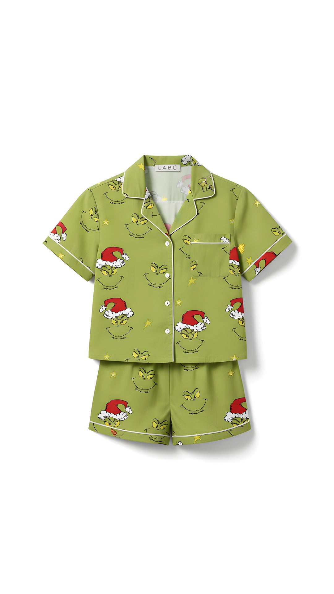 Grinch manga corta y short
