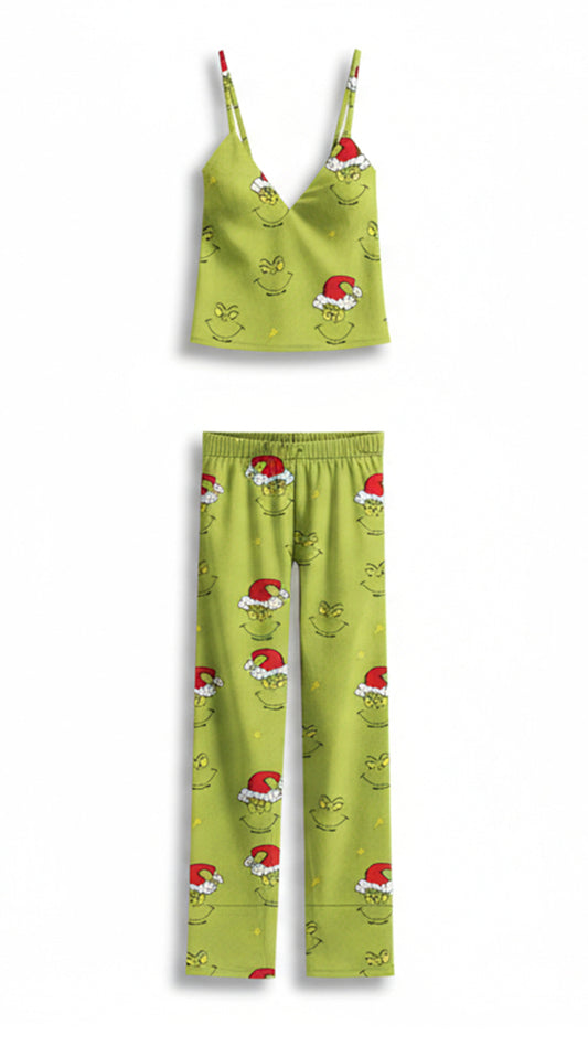 Grinch tiras y pantalón