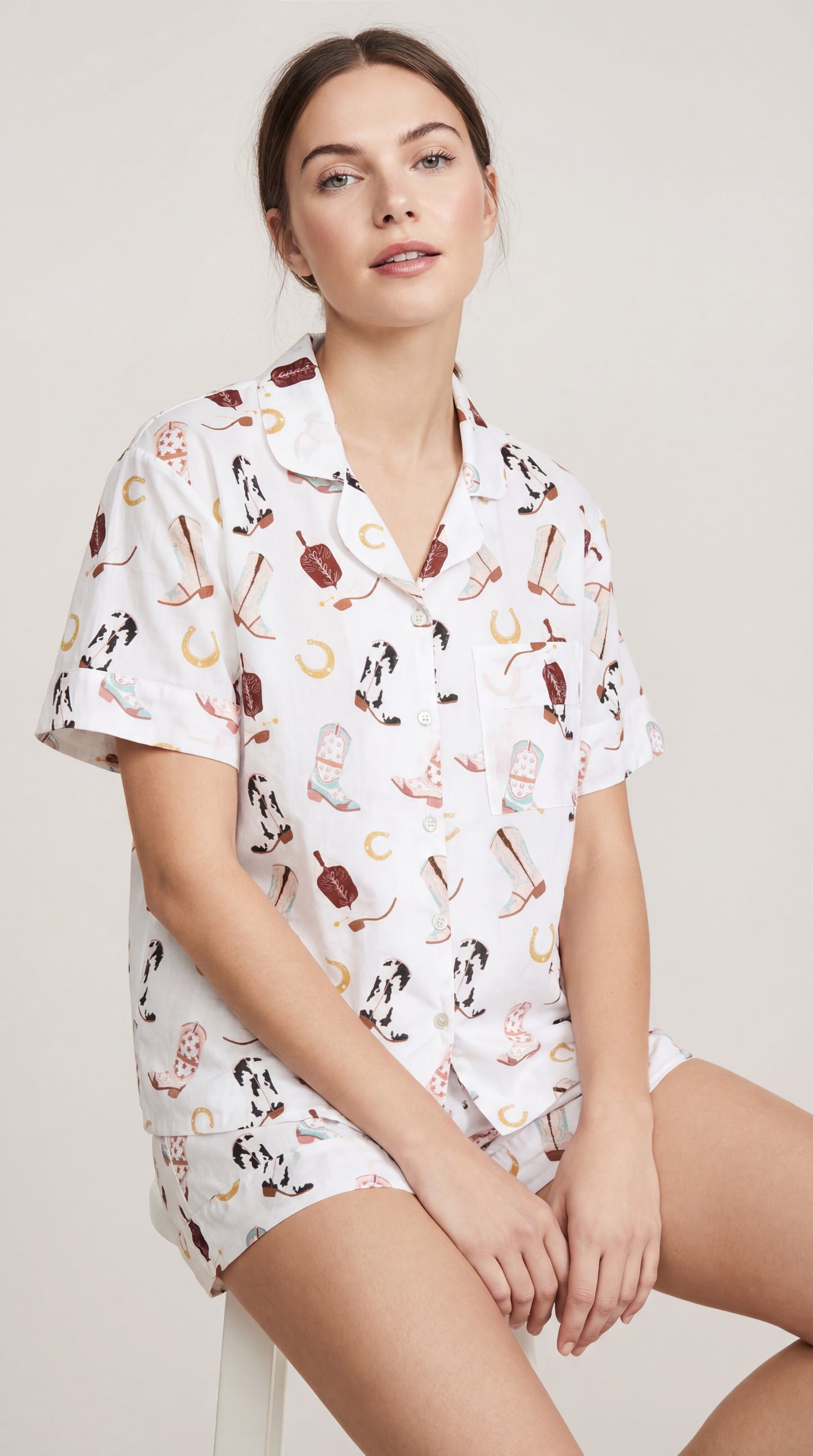 Set manga corta y short botas