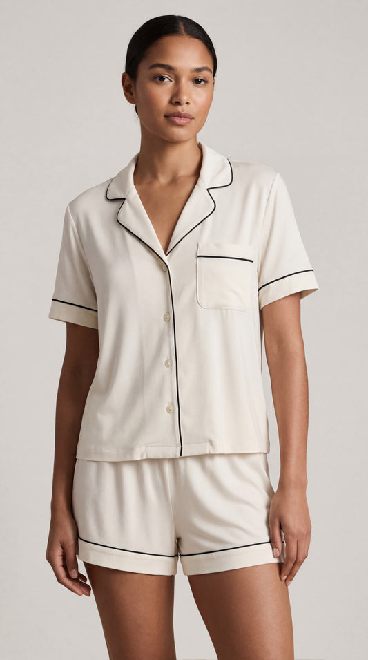 Camisa manga corta y short Paloma