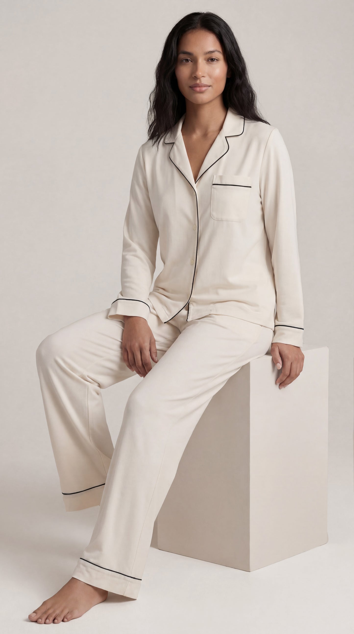 Camisa manga larga y pantalón Paloma