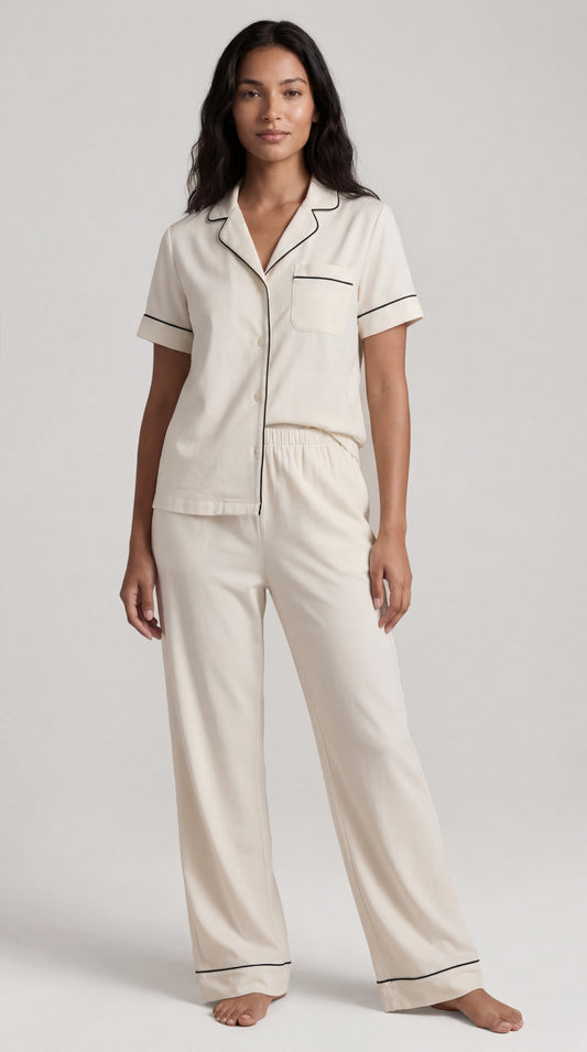 Camisa manga corta y pantalón Paloma