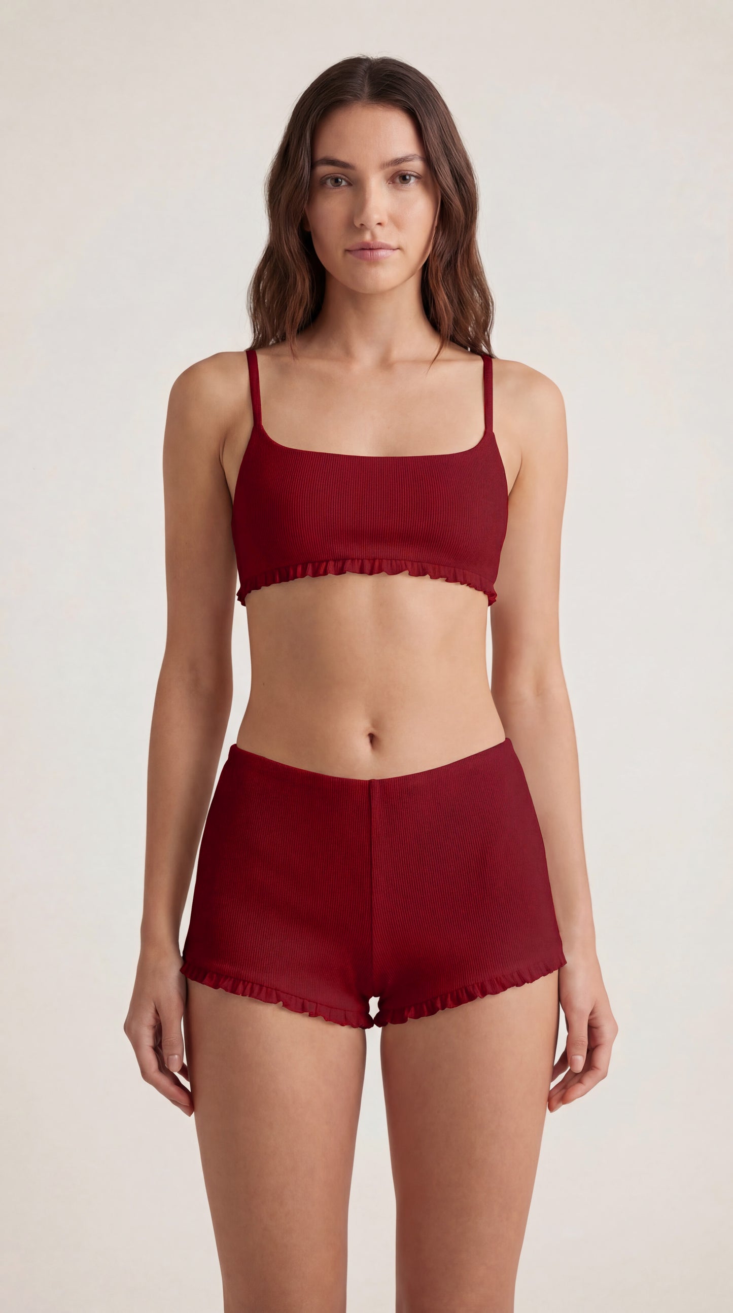 Melaza cereza top y short