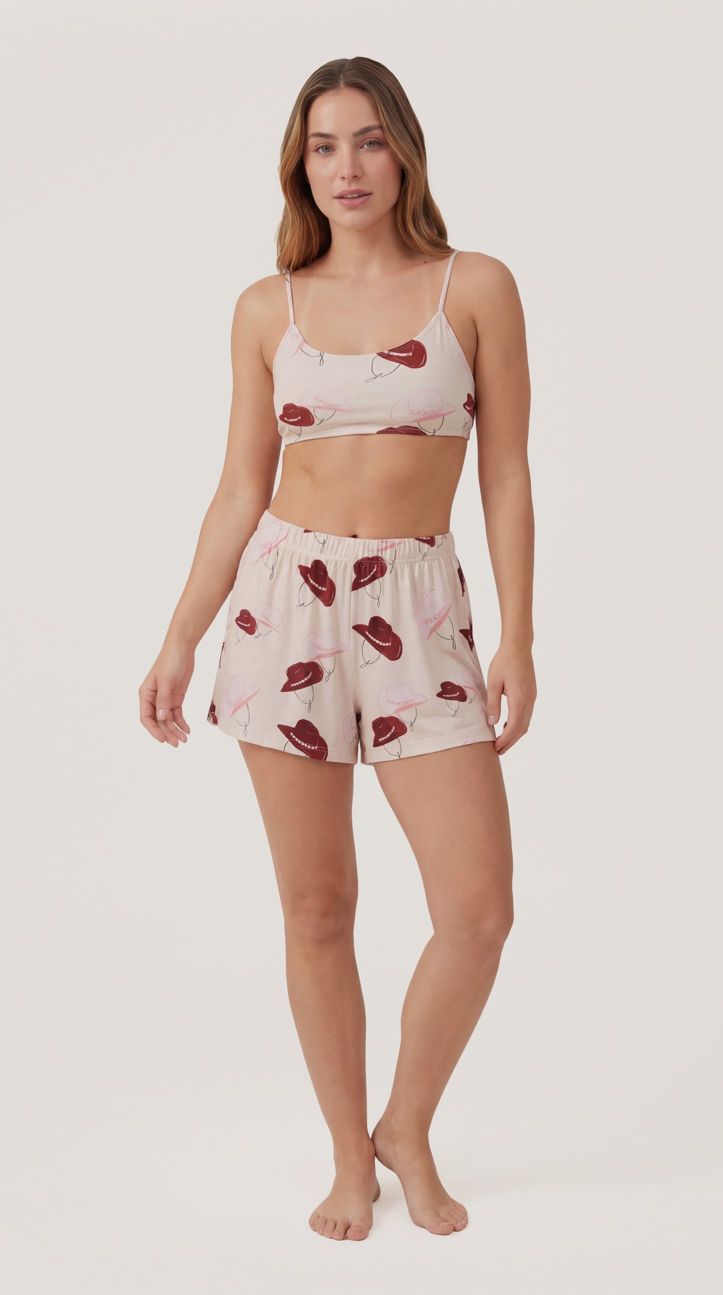 Set Top y short cowgirl