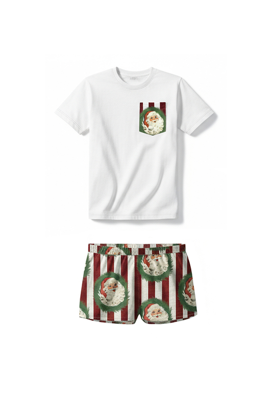 Santa's Christmas Kids camiseta y short