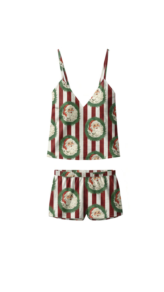 Santa's Christmas tiras y short